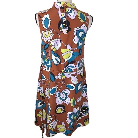 Modcloth High Neck Shift Dress Size M - Picture 3 of 16
